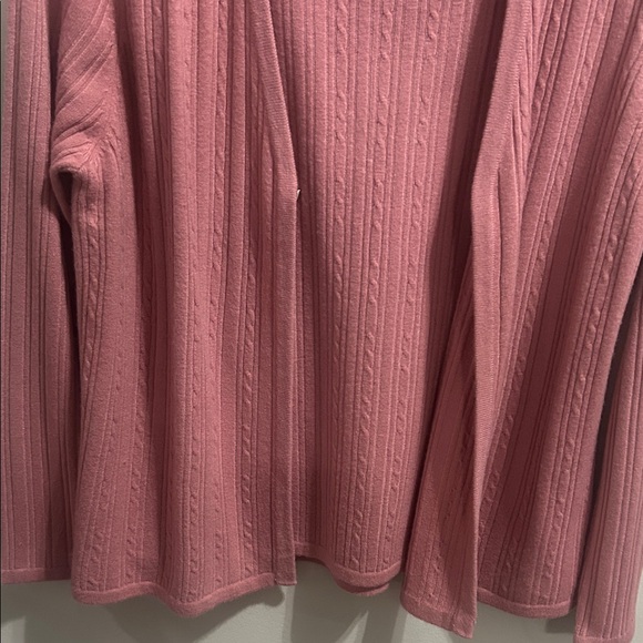 Croft & Barrow Rose Open Front Cardigan - Picture 10 of 11